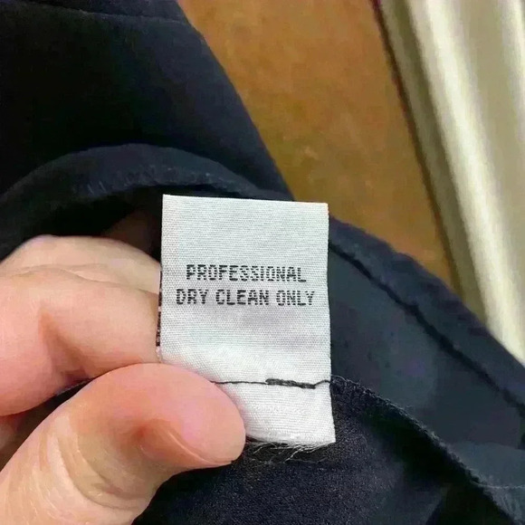 Olivianne dress tank top crop blouse plus size 22 navy blue with small gray dots - Picture 5 of 6